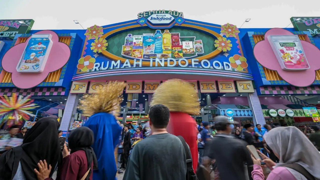 PT Indofood Sukses Makmur Tbk kembali meramaikan Jakarta Fair Kemayoran (JFK) 2026 melalui Rumah Indofood