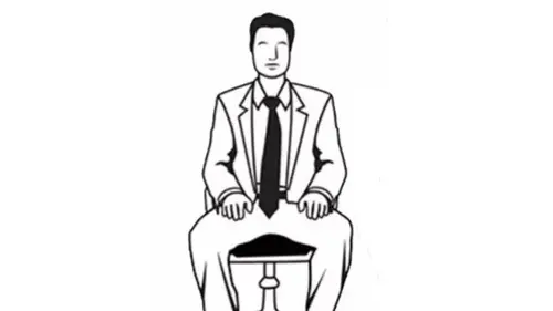 ilustrasi posisi duduk