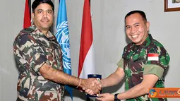 Direktur DPKO Nepal Kunjungi Satgas TNI