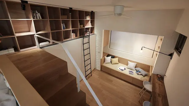 Optimalkan Ruang Terbatas di Apartemen Tipe Studio