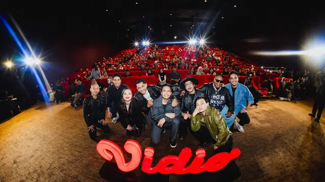 Konferensi Pers Vidio Original Series Algojo. (dok: Vidio)