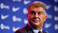 Presiden Barcelona, Joan Laporta. (Pau BARRENA / AFP)