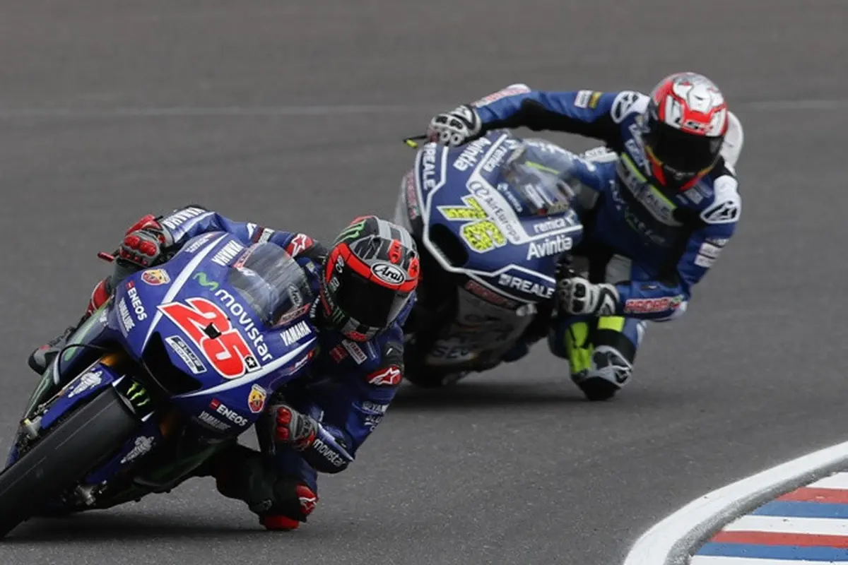 Valentino Rossi dan Maverick Vinales