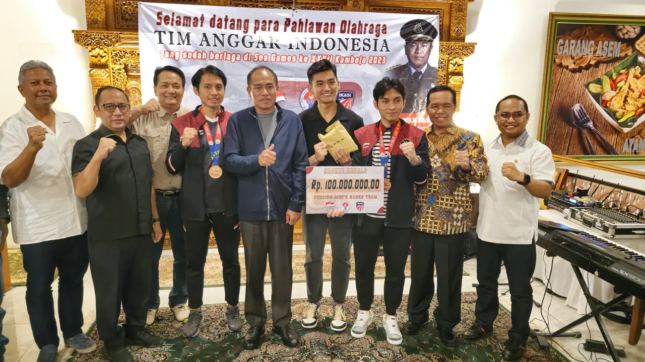 Atlet anggar di SEA Games 2023 mendapat bonus