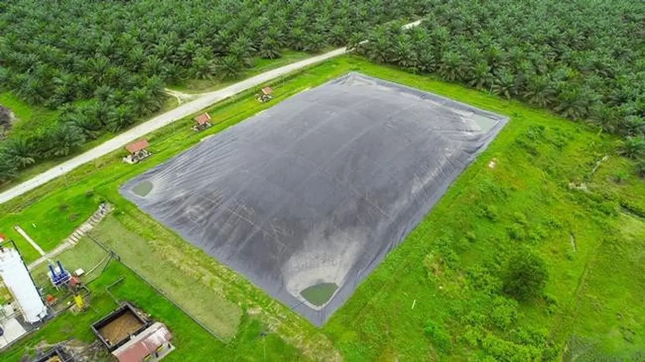 Salah satu pembangkit tenaga biogas di Riau sebagai salah satu energi alternatif baru terbarukan.