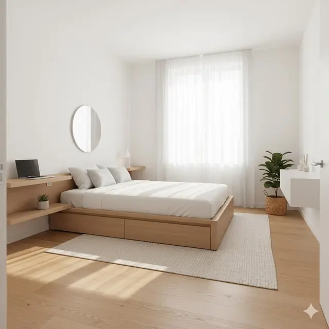 Gunakan Furnitur Multifungsi dan Minimalis