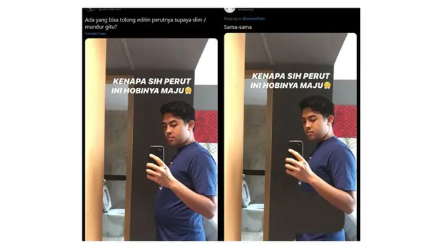 Beda dari Harapan, 6 Potret Editan Foto Tubuh Ala Wargnet Ini Justru Bikin Ketawa