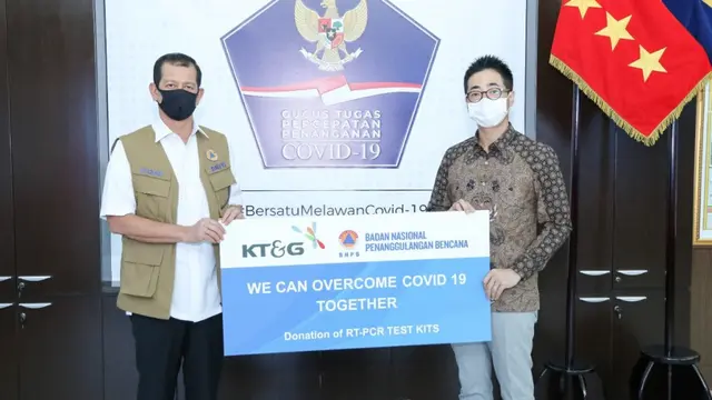 Perusahaan Korea Selatan Beri Bantuan Test Kit Covid-19 dan di Bidang Kuliner