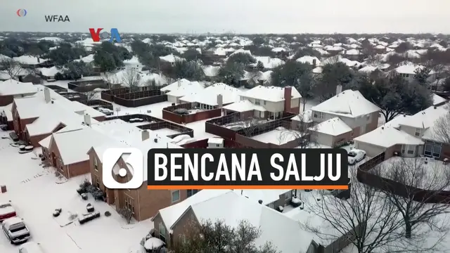 bencana salju