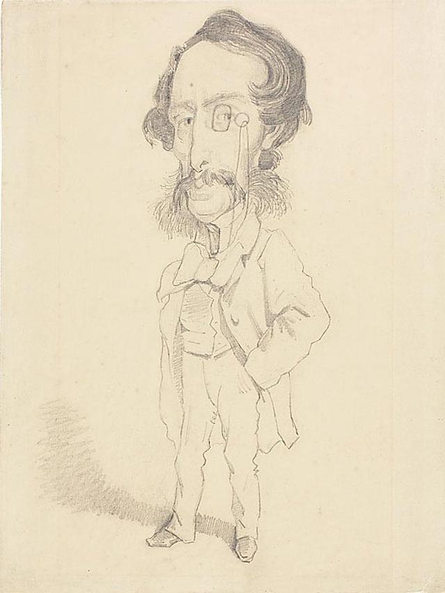 Claude Monet Caricature