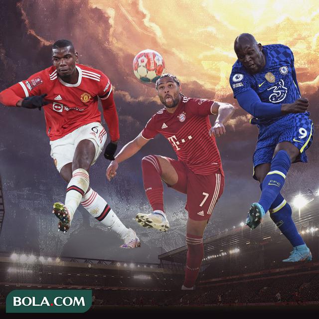 Pogba, Lukaku, Serge Gnabry