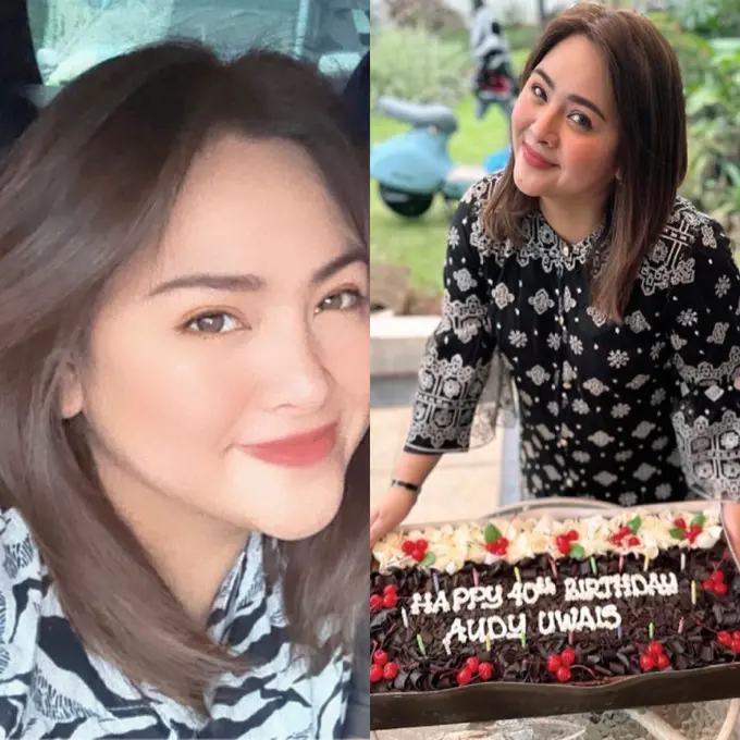 Potret Audy Item yang Baru Merayakan Ulang Tahun ke-40