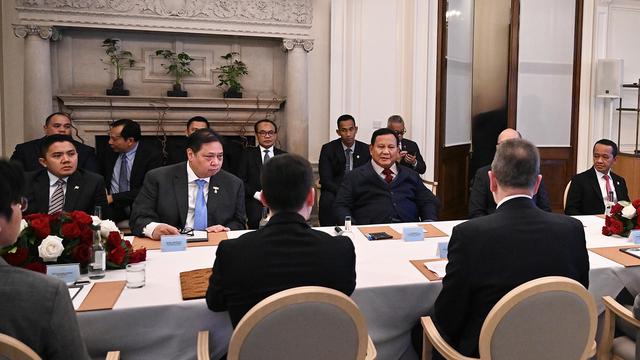Prabowo saksikan penandatanganan kerjasama Danantara dan Arm di London