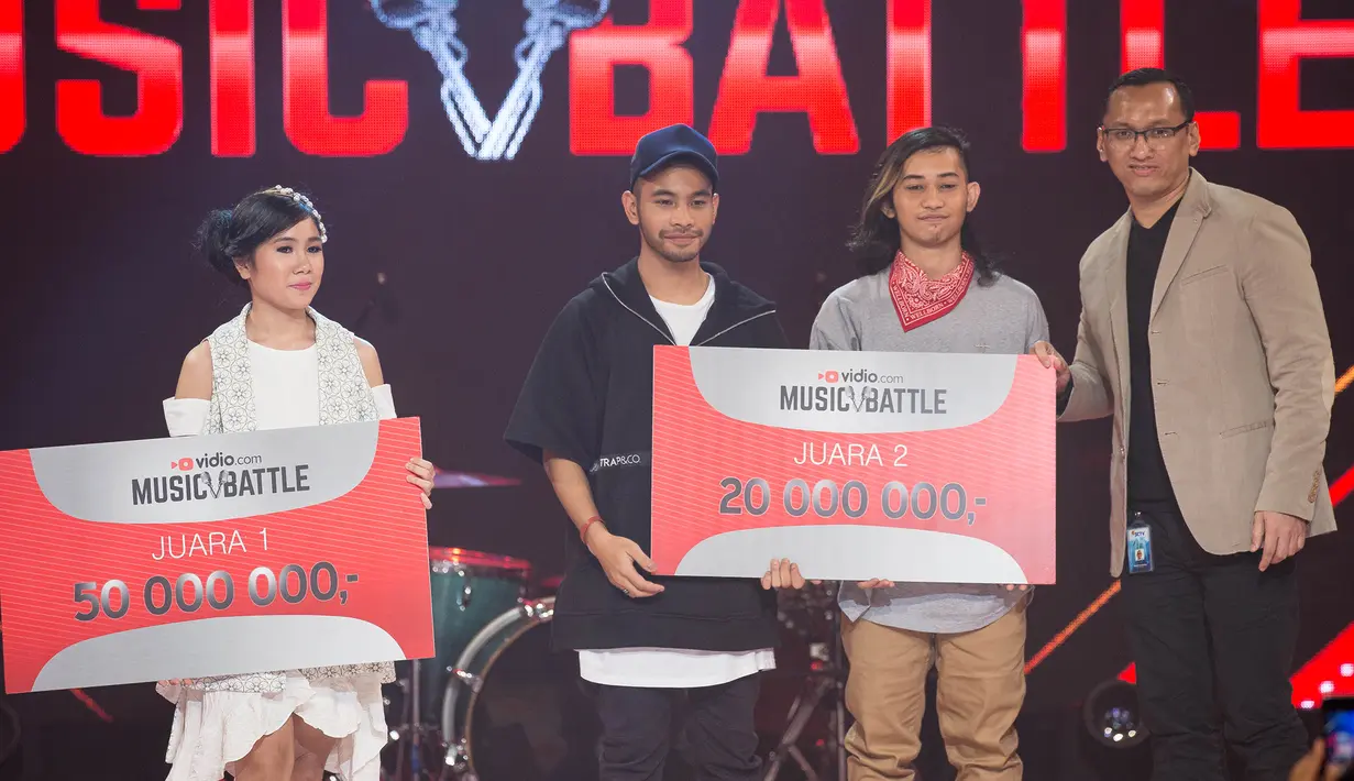 Menjadi juara dua, DM Project berhak medapat uang Rp 20 juta. (Foto: Desmond Manullang/Bintang.com)