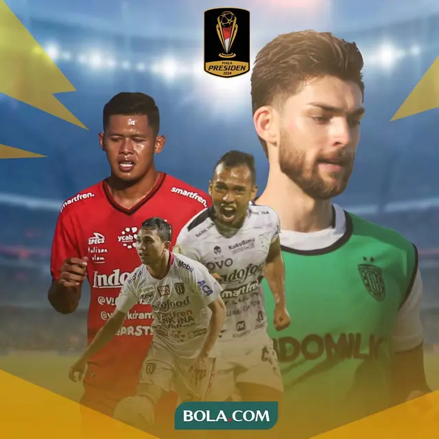 Piala Presiden 2024 - 4 Pemain Kunci Bali United yang Bakal Menyengsarakan Madura United
