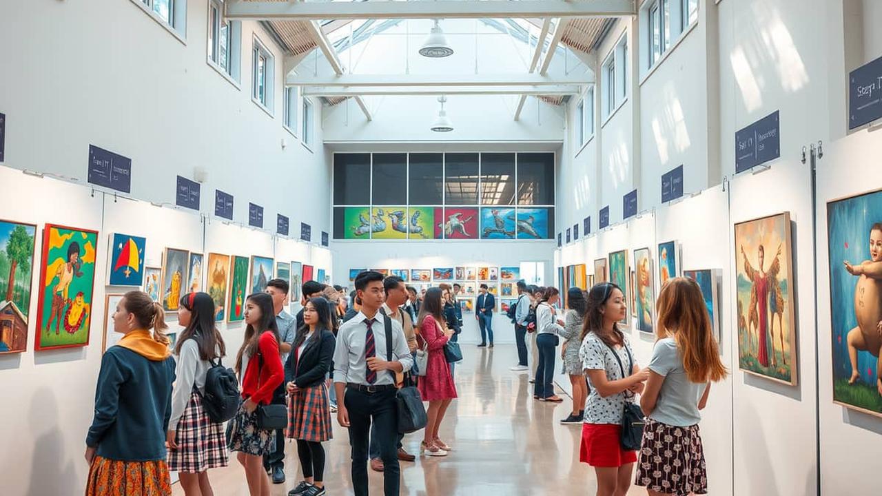 tujuan pameran di sekolah