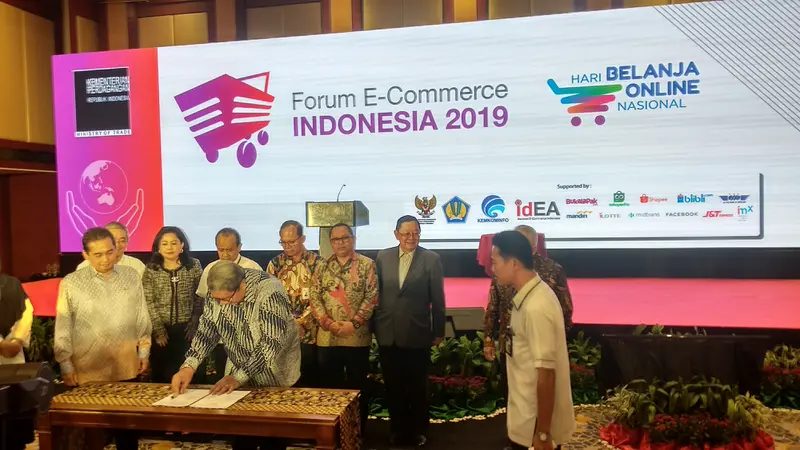 Peluncuran Bari Belanja Online Nasional (Harbolnas) 2019