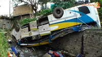 Sopir Bus Giri Indah Maut Jadi Tersangka dan Ditahan