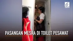 Pramugari Virgin Atlantic jurusan London ke Cancun, Meksiko memergoki pasangan yang berbuat asusila di toilet pesawat.