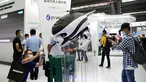 Orang-orang mengunjungi Pameran Drone Internasional Shenzhen ke-5 di Provinsi Guangdong, China selatan (13/9/2020). Kongres Drone Dunia 2020 dan Pameran Drone Internasional Shenzhen ke-5 dibuka di Shenzhen pada Minggu (13/9). (Xinhua/Wang Feng)