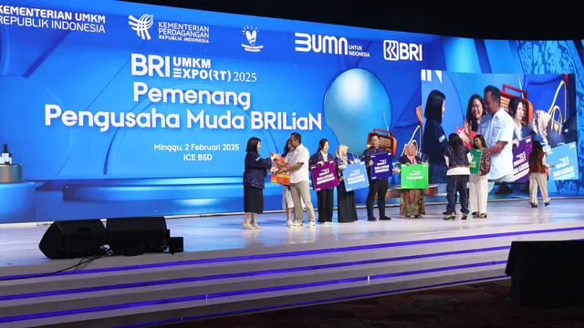 Para Pemenang Pengusaha Muda BRILian 2024.