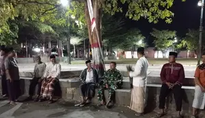 Situasi Pati Saat Massa Bergerak ke DPR, Kapolresta Dekati Warga