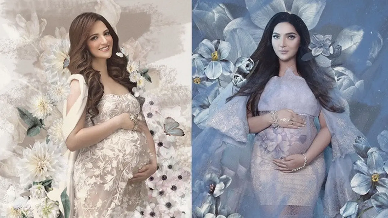 Nostalgia, Ini 6 Foto Pemotretan Seleb Cantik Tanah Air Saat Sedang Hamil Besar