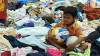 Bangkitkan Semangat, Anak Korban Gempa Aceh Asyik Tanding Bola