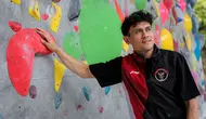 Eksklusif! Komentar Veddriq Leonardo Setelah Sabet Medali Emas di World Climbing Chamonix 2026