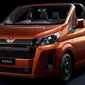 Begini jadinya jika Toyota HiAce dibuat atap terbuka. (Motor1)