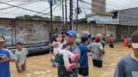 Total 8 Kecamatan di Kota Bekasi Terendam Banjir