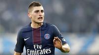 1. Marco Verratti (Paris Saint-Germain) - Bukan rahasia lagi jika Barcelona menginginkan pria asal Italia ini. Blaugrana sangat membutuhkan gelandang terbaik sebagai pengganti jangka panjang Andres Iniesta. (EPA/Sebastien Nogier)