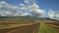Sebuah jalan mengarah ke pegunungan Maui barat di Lahaina , Maui , Hawaii, Rabu (30/7/2015). Pegunungan di Maui juga menjadi tujuan wisata yang tak boleh ditinggalkan bila berkunjung kesana.  (REUTERS/Marco Garcia)