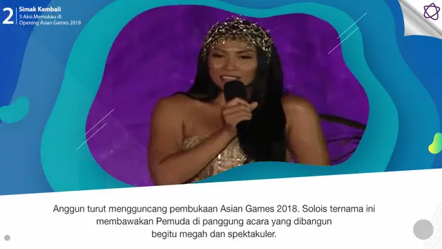 [Bintang] Simak Kembali 5 Aksi Memukau di Opening Asian Games 2018