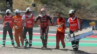 Francesco Bagnaia Terpuruk di MotoGP Aragon, Merasa Dipermalukan dan Tak Melihat Jalan Keluar