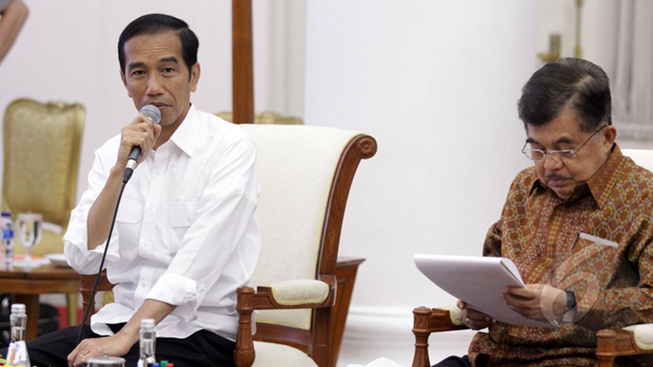 Jokowi Bahas Kinerja Menteri di Istana Bogor