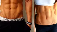 Lekukan v-line pada bagian bawah perut menandakan tubuh dengan berat badan ideal, kadar lemak minim dan pinggang kecil yang sempurna.(sumber: Science Daily)