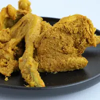 ilustrasi ayam bumbu kuning/Margarma/Shutterstock