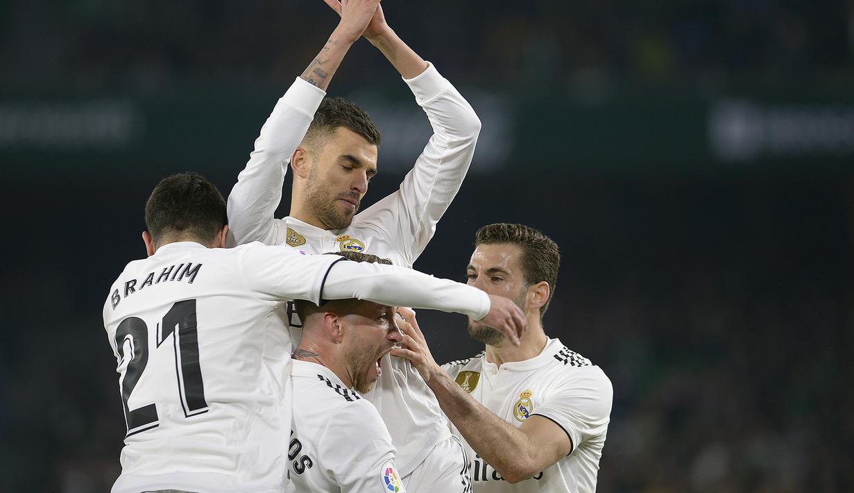 3. Real Madrid - 36 poin (AFP/Christina Quicler)