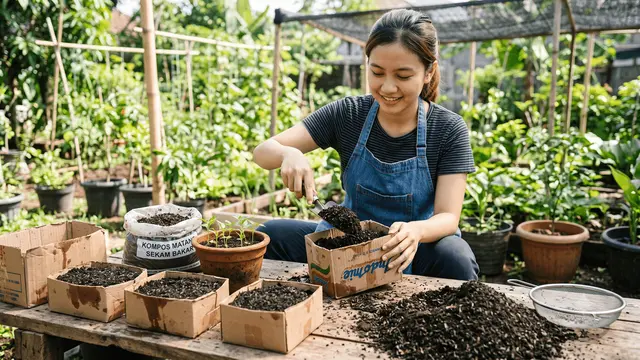 Cara Memanfaatkan Kardus Bekas Sebagai Media Semai Sayuran