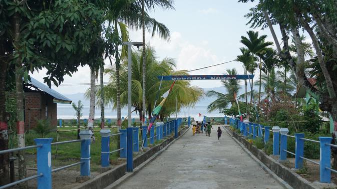 Kampung Warimak Raja Ampat (Foto: Ana Septiana)