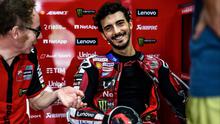 Pembalap Ducati, Pecco Bagnaia pada tes pramusim MotoGP Sepang 2026. (X/Ducati)