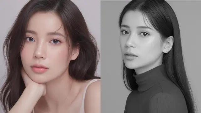 Editan Foto Artis Jadi Orang Korea