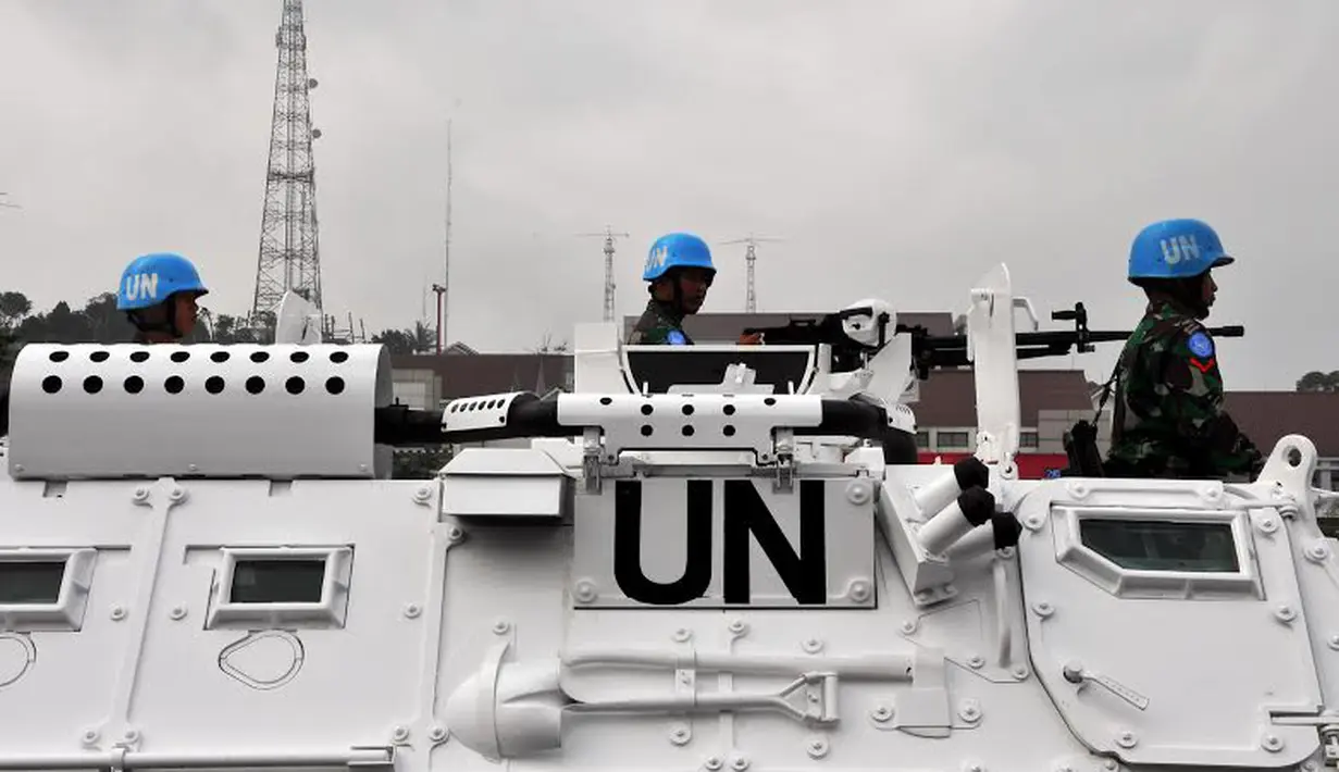  Panser baru ini akan dikirimkan bersama 800 prajurit , 30 truk, dan 34 jeep ke Sudan (Liputan6.com/Johan Tallo)