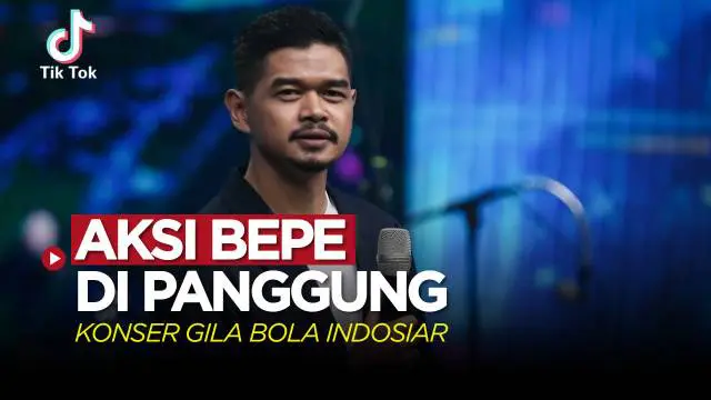 Video berita TikTok Bola.com kali ini ada aksi dari Bambang Pamungkas di acara Konser Gila Bola Indosiar, Kamis (17/2022), di Studio 5 Indosiar.