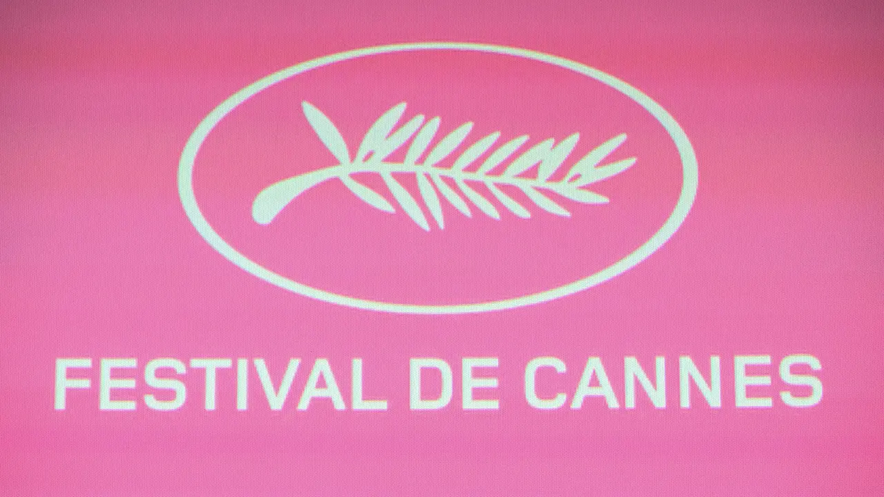 Logo Festival Film Cannes. (Bertrand GUAY / AFP )