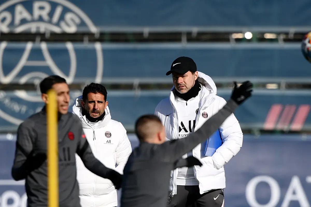 Latihan PSG Jelang vs Real Madrid