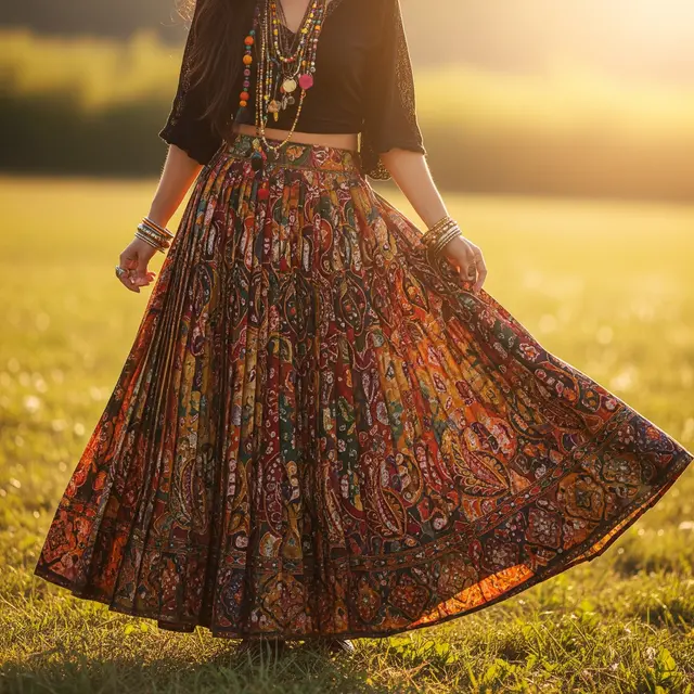 9 Model Batik Wanita Bohemian