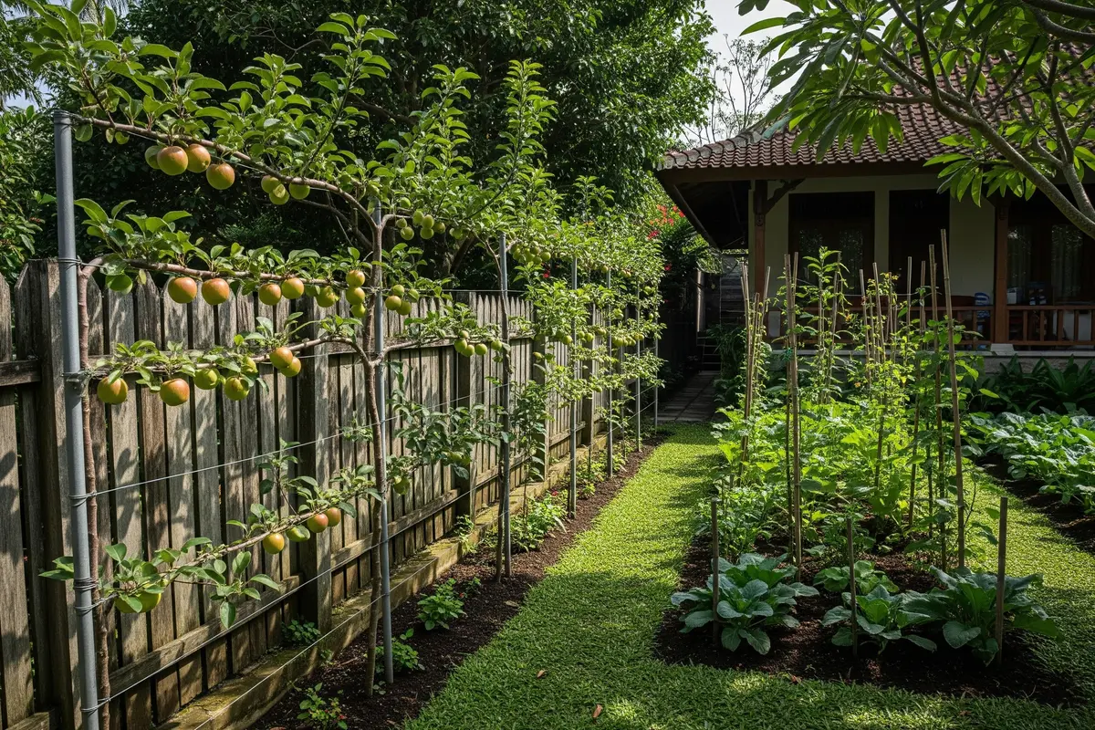 Edible Garden sebagai Pagar Hidup