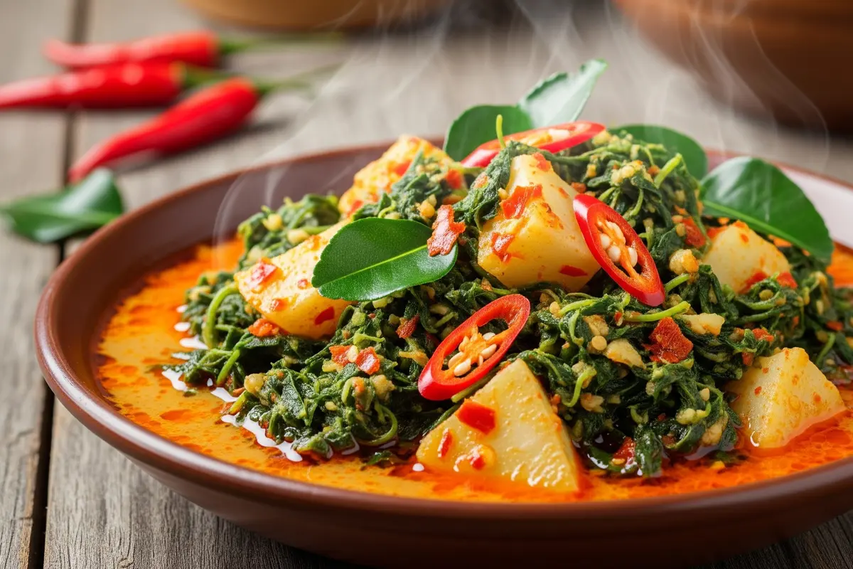 Gulai Ubi Tumbuk Khas Padang